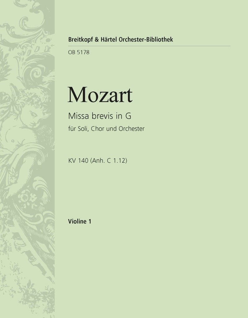 Missa brevis in G KV140(C1.12)